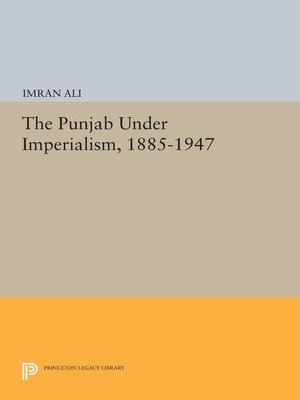 cover image of The Punjab Under Imperialism, 1885-1947